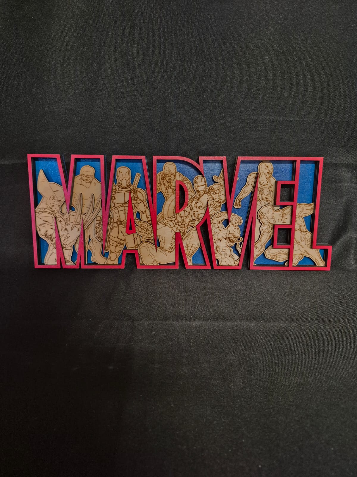 Scritta Marvel
