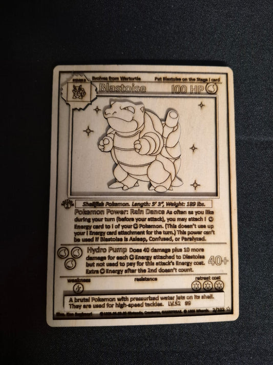 Carta Pokemon Blastoise