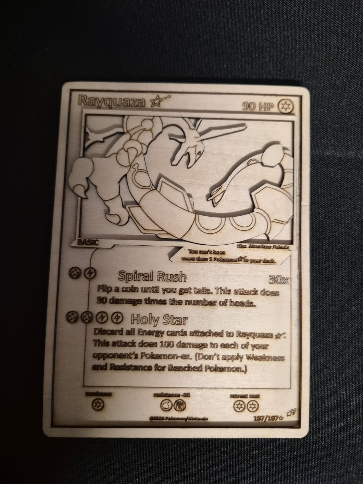 Carta Pokemon Raiquasa