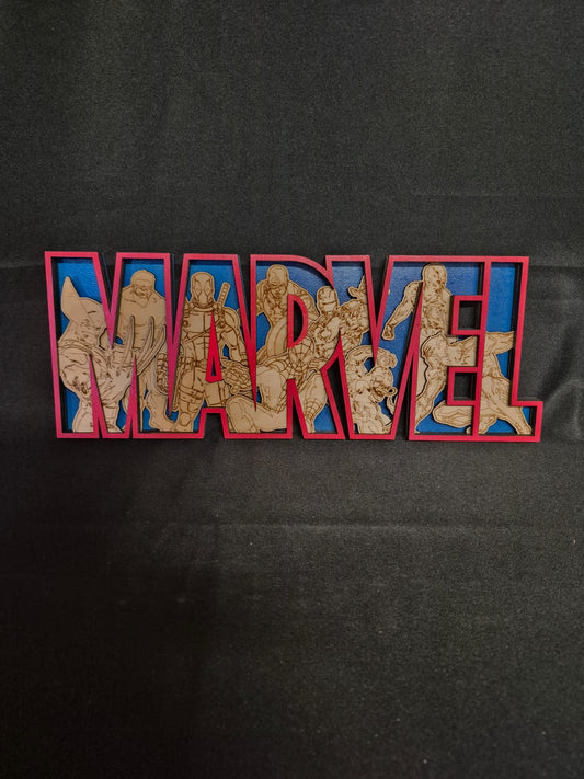 Scritta Marvel